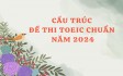 CẤU TRÚC ĐỀ THI TOEIC CHUẨN NĂM 2024